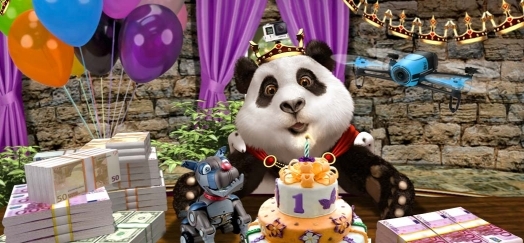 Darmowe spiny oraz kamera na slocie Dead or Alive w Royal Panda