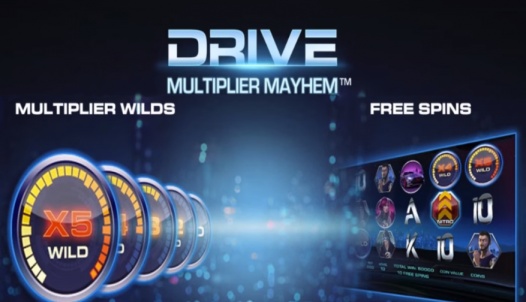 Wild i free spins na drive multiplier mayhem