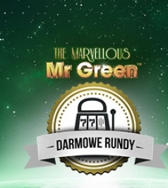 Mr Green: Darmowe spiny na Marvellous Mr Green (15.01)